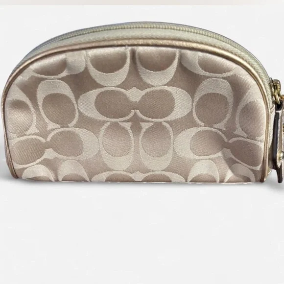 Coach Limited Edition Gold Pouch - Picture 2 of 5